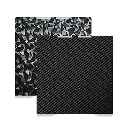 Creality K2 Uyumlu Elmas PEO - Karbon PET Yay Çeliği Baskı Tablası 270x293 mm - Creality
